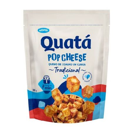 A.S. QUATA QUEIJO COALHO POP CHEES CUBOS TRAD 100G