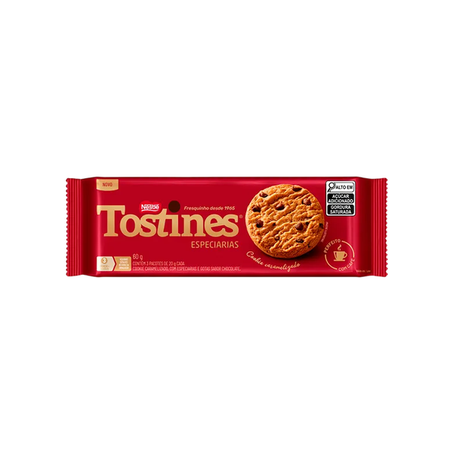 Cookies Tostines Especiarias 60g