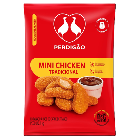 Mini Chicken Perdigão Frango Tradicional 1kg