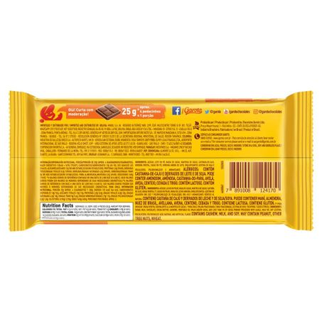Chocolate Barra Garoto Castanha De Caju 80g 
  360-1
