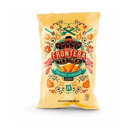 TORTILLA CHIPS SAL FRONTERA 125G 