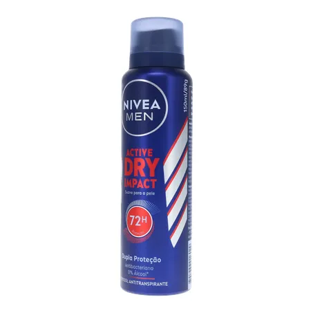 DESODORANTE AEROSSOL NIVEA MEN DRY 150ML 360-3