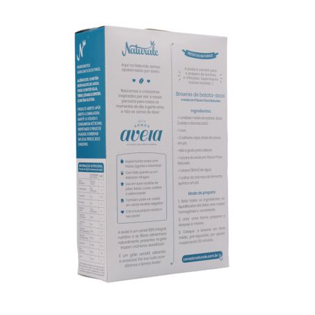 Aveia naturale flocos finos 170g 360-24