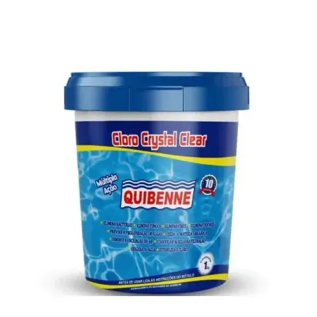 CLORO CRYSTAL CLEAR 1KG MULT ACAO