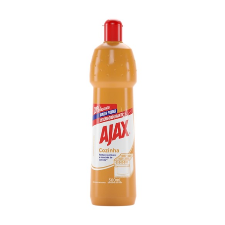 Desengordurante Ajax Cozinha Squeeze 500Ml Grátis 20