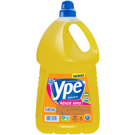 Detergente líquido ypê neutro 5l