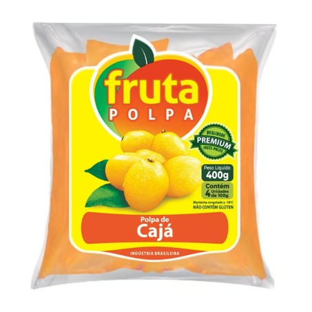 POLPA FRUTA POLPA PREM CAJA 400G