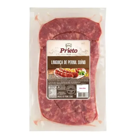 Linguiça de Pernil Suíno Prieto 500g