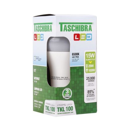 LAMPADA TASCHIBRA LED TKL100 15W 6500K