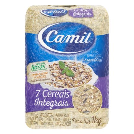 ARROZ 7 CEREAIS INTEGRAL CAMIL
