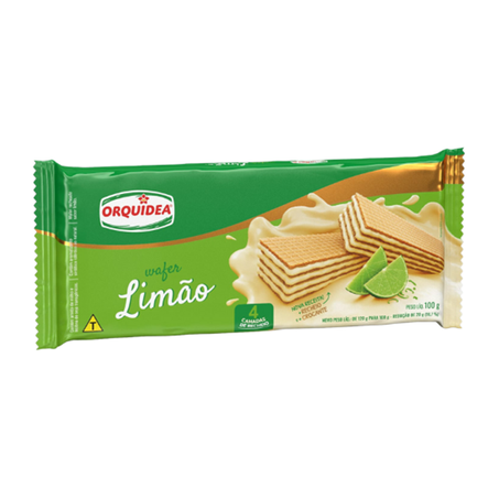 WAFER ORQUIDEA LIMÃO 100G