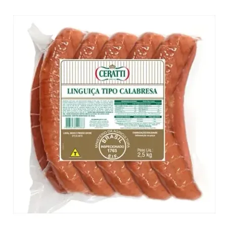Linguica Tipo Calabresa Ceratti 2.5kg Tradizionale