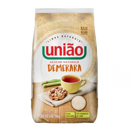 ACUCAR UNIAO NATURALE DEMERARA 1KG