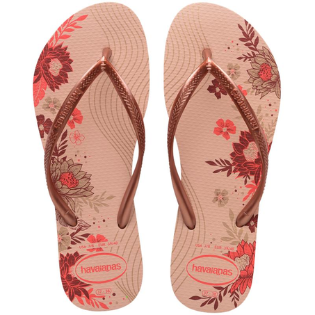 Sandália Havaianas Slim Organic Rosa 39/40