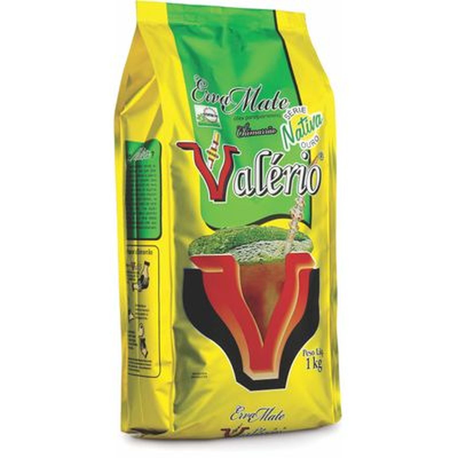 Erva Mate Valerio Nativa Ouro S/ Acucar 1kg* | Supermercado