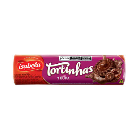 Biscoito isabela tort trufa 140g