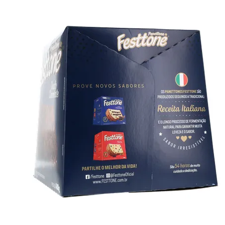 Panettone festtone duplo chocolate 400g 360-7