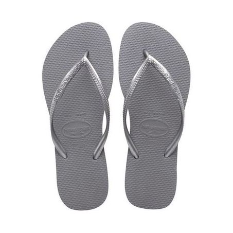 SANDALIA HAVAIANAS 33/34 SLIM CINZA ACO           