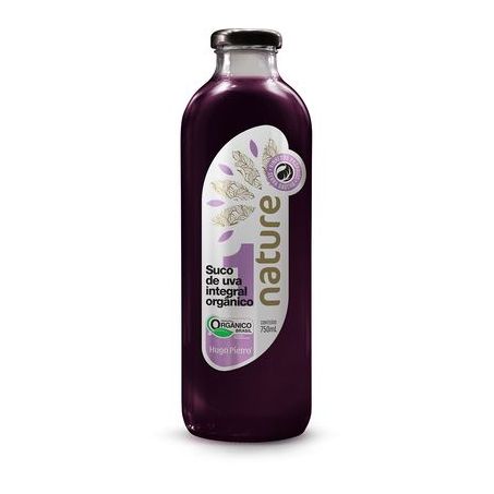 SUCO NATURE 750ML UVA ORGANICO