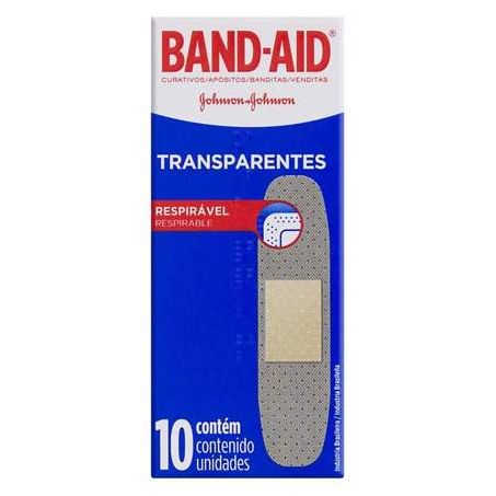 CURATIVO TRANSPARENTE JOHNSON & JOHNSON BAND-AID 1,9CM X 7,6CM
