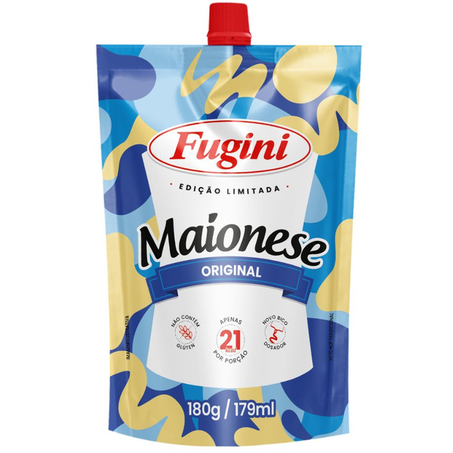 MAIONESE FUGINI ORIGINAL COM BICO DOSADOR 180G