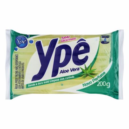 SABAO EM BARRA GLICERINADO ALOE VERA YPE PACOTE 200G