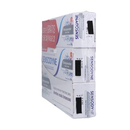 Creme Dental Sensodyne 50g Lv3 Pg2 Branqueador Extra Fresh 360-7