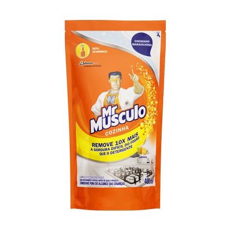 LIMPADOR MR.MUSCULO COZINHA REF SACHET 400ML