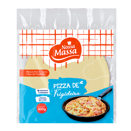 Massa Nossa Massa Para Pizza de Frigideira 300g