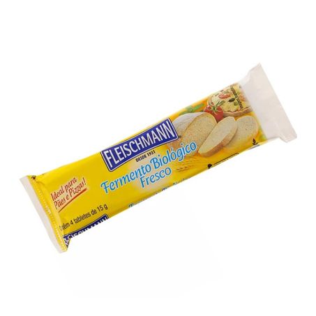 Fermento Biologico Fleischmann 60g Fresco