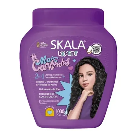 Creme Tratamento Skala Mais Cachinhos Pote 1kg 
 