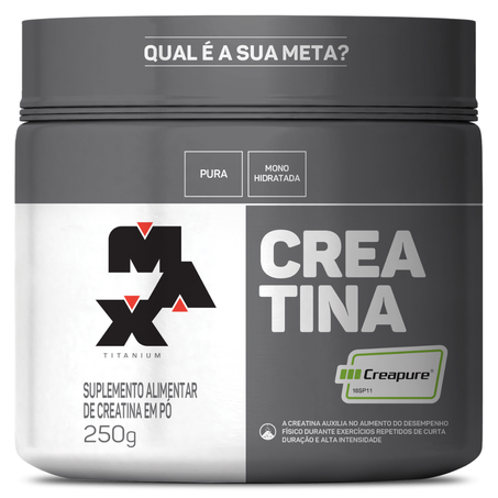 Suplemento creatina max titanium 250g