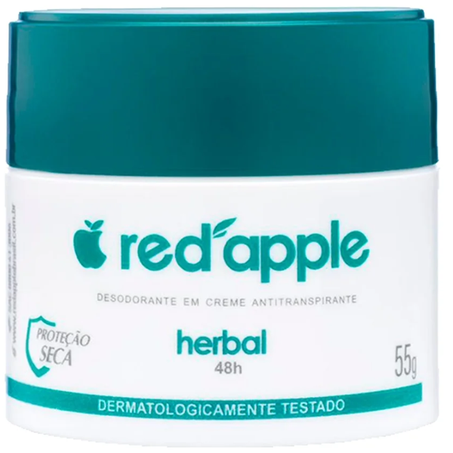 DESOD CREME RED APPLE HERBAL 55G