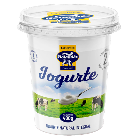 Iogurte Holandês Integral Firme 400g