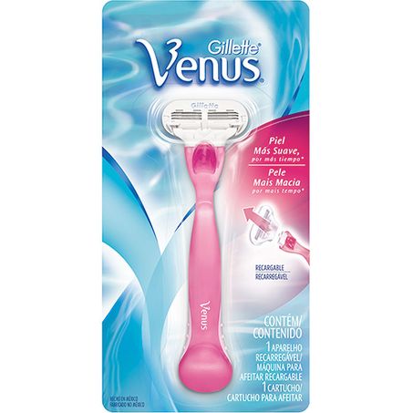 Aparelho Depilar Gillete Venus Simply 3 Rosa 1un 
 