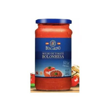 MOLHO TOMATE BOSCARINO BOLONHESA 420g
