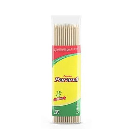 PALITOS PARA ESPETINHO PARANÁ 25CM COM 100 UNIDADE
