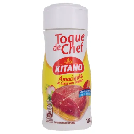 Tempero Frasco Kitano Amaciante de Carne 120g 360-35