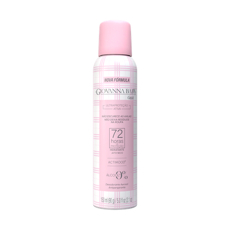 Desodorante Aero Giovanna Baby 150ml Classic 72hrs