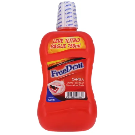 Enxag bucal freedent canela 1l 360-0