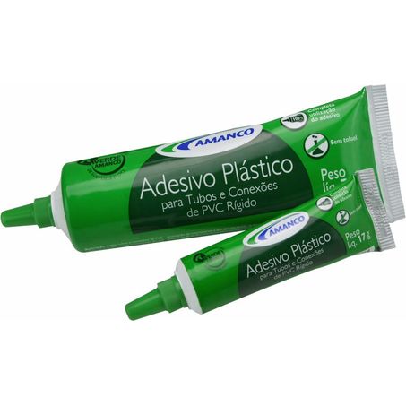 Adesivo plástico para pvc amanco 17gr