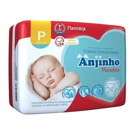 FRALDA DESCART ANJINHO PAC ECON TAM P  16UN