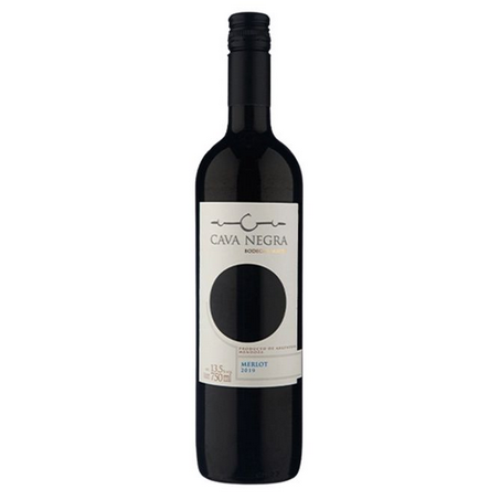 Vinho cava negra merlot 750ml