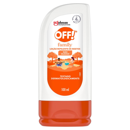 Repelente Off! 100ml - Family - Loção
