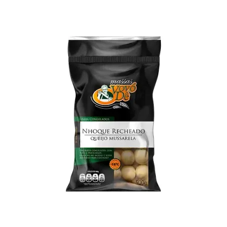 Massa Vovo Nhoque Recheado Queijo 500g