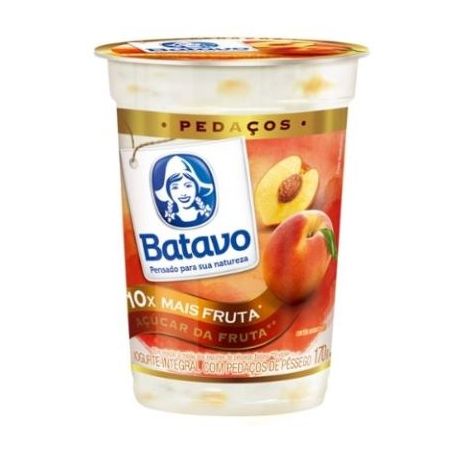Iog batavo 170g pessego