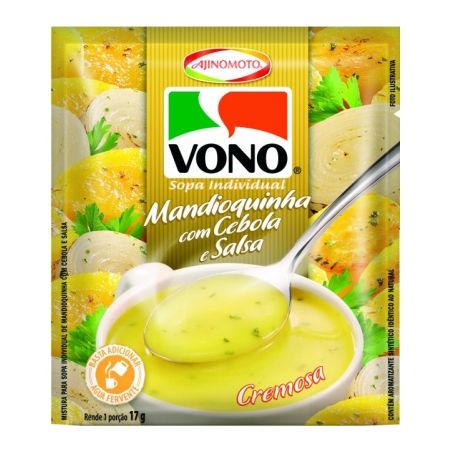SOPA VONO MANDIOQUINHA COM CEBOLA E SALSA 17G
