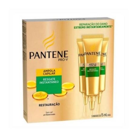 AMPOLA TRAT PANTENE 3EM1 15ML GOLD