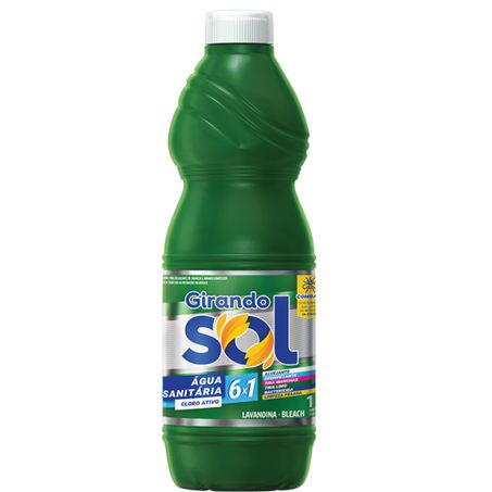 Agua sanitaria 1lt girando sol un
