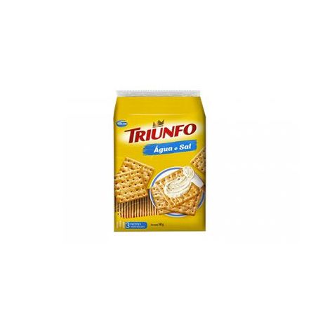 BISC TRIUNFO 345G AGUA E SAL